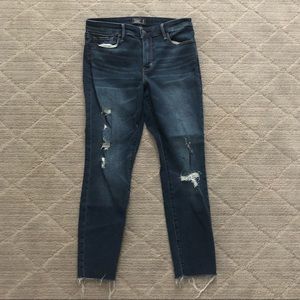 Abercrombie & Fitch Harper ankle jeans